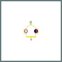 Birdlife Zilli Fırfırlı Kuş Salıncağı Ventra