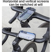 Sones Gub P9 Bisiklet Yusufçuk Şeklinde Silikon Telefon Tutucu Siyah