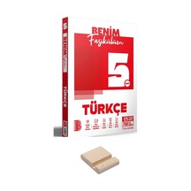 Benim Hocam 5. Sınıf Türkçe Fasikülüm + Telefon Standı