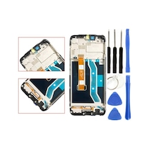 Realme C25s Uyumlu Çıtalı A Kalite Lcd Ekran Dokunmatik + Tamir Seti
