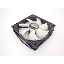 Zalman Za1225-asl Sıyah Uzerıne Beyaz Fanlı Kasa Fanı 120mm 120*120*25mm