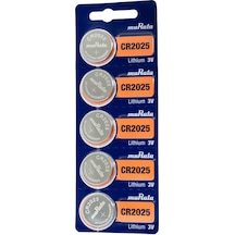 Murata CR2025 3V Lityum Pil 5'li