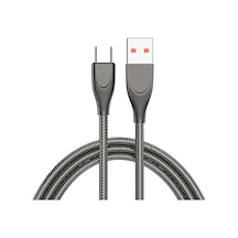 Cbtx Enkay Hat 2 M 6 A 480 Mbps Usb-a to Type-c Yaylı Hızlı Şarj Veri Kablosu