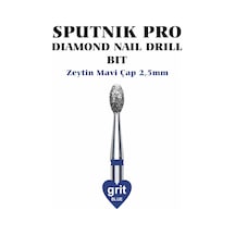 Elmas Zeytin Freze Mavi Çap 2,5mm