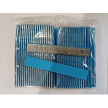 Yapıştırma Balans Kurşunu, Mavi Geniş Bantlı, 40 Adet, Net 2.4kg