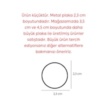 Küçük, Renkli Balık Çerçeveli Çiçek Metal Ayetel Kürsi Araba Diki