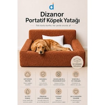 Softnest 3in1 Modüler Köpek Yatağı Ortası Bombeli, Sünger Dolgulu, Anti - Slip Tabanlı Ve Yastıklı Konfor Seti