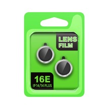 Apple İphone 16e Raze Metal Kamera Lens - Gümüş -