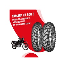 Yamaha Xt 600 E Mitas 90/90-21 + 130/80-17 E-07 + Lastik Takımı