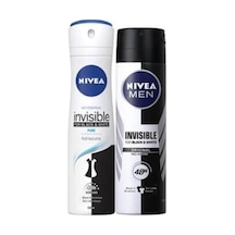Black&white Pure Bayan Deosprey 150 Ml+ Black&white Original Erkek Deosprey 150 Ml 2'li Paket