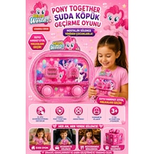 Lisanslı My Little Pony Halka Geçirme Su Oyunu İki Tuşlu 2586bl-mlpspembe