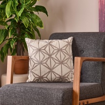 Soft Shaped Kırlent - Bej - 43x43 Cm Çok Renkli