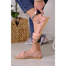 Antonia Örgü Model Kadın Sandalet 001