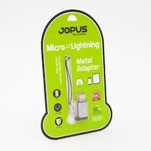 JOPUS Apple Uyumlu iPhone  Çevirici Adaptör Micro'dan 7 Sarj Aparat JO-IP02 Mix