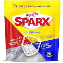 Asperox Sparx Bulaşık Makinesi Kapsülü 20'li 1000'li Set