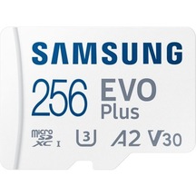 Samsung Evo Plus 256gb Microsd Hafıza Kartı Mb - 130 Mbs