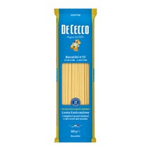 De Cecco Bucatini Makarna 500 G - İnce Uzun Form, Sosları Hapseden Lezzet 5'li Avantaj Paketi Mıchu
