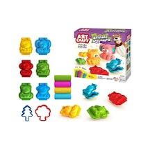 03550 3d Hayvanlar Hamur Set 200gr - Özel Seri F02.03550 Mavi