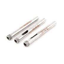 3 Adet Elmas Kaplı Matkap Seramik Cam Delme Aleti 6 Mm 15/162,6 Cm