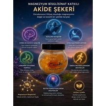 Çiçek Şekerleme Magnezyum Bisglisinat Katkılı Akide Şekeri -100 Gr 20'li Paket