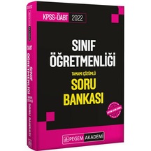 2022 KPSS ÖABT Sınıf Öğretmenliği Soru Bankası- Pegem Akademi Yayıncılık