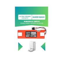 Roborock Qrevo Uyumlu Batarya 6400mah Pil