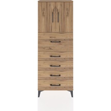 Arges Dolap 2 Raflı 5 Çekmeceli 2 Kapaklı 60x30x163 Çam-çam Çam Arges Dolap 2 Raflı 5 Çekmeceli 2 Kapaklı 60x30x163 Çam-çam Çam