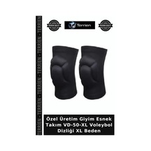 Özel Üretim Giyim Esnek Takım Vd-50-xl Voleybol Dizliği Xl Beden Çok Renkli