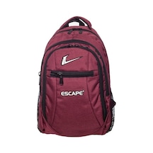 Tahticmer Escape Okul Sırt Çantası 15 İnç Laptop Notebook Bordo Renk 4 Farklı Bölme 31x44 Cm Escape 307