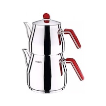 Akdeniz Jumbo Boy Çaydanlık 304 Süzgeçli 5.25 Lt Akd-112