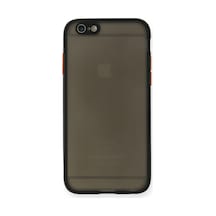 Apple İphone 6 Kılıf Montreal Silikon Kapak - Siyah