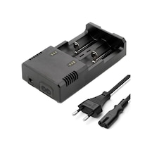 Pil Şarj Aleti İkili 18650 Ni-mh Ni-cd Li-ion Narıta R-6 Pil Şarj Aleti İkili 18650 Ni-mh Ni-cd Li-ion Narıta R-6