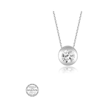 Swarovski Taşlı Gümüş Tektaş Kadın Kolye (518850545)