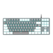 Aula F3287 Mavi Işıklı Kablolu Mekanik İngilizce Q Tkl Gaming Oyu