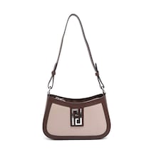 Silver Polo Sp1132 Kadın Çapraz Çanta Fashion A.vizon-kahve