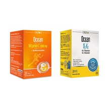 Ocean Vitamin C 1000 Mg 30 Tablet + Ocean D3k2