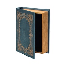 Qı003691.b Kitap Şeklinde Dekoratif Saklama Kutusu