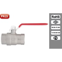 1/2" Dn15 Diş Ölçüsü Küresel Vana (Dişi / Dişi) Pakkens