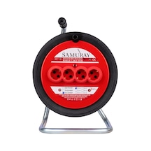 Seyyar Makaralı Uzatma Kablosu 3x1,5mm 35mt - 31535 1