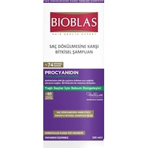Bioblas Yağlı Saçlar İçin Saç Dökülmesine Karşı Şampuan 360 ML