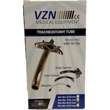 Vzn Trakeostomi Kanülü Gümüş No 7/11