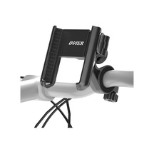 Odier Motosiklet - Bisiklet Telefon Tutucu 360 Derece Döndürme Telefon Siyah