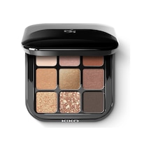 Kıko Milano Glamour Multi Finish Eyeshadow Palette 02 / 9 Göz Farı İçeren Palet, Farklı Bitirmelerle Diğer