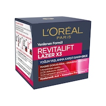 L'Oreal Paris Revitalift Lazer X3   Gece Bakım Kremi 50 ML