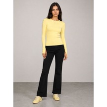 Loft Regular Fit Kadın Kazak Lf2044857 Q1.v1 Butter Yellow