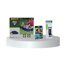 Bestway Tek Kişilik Tek Katlı Şişme Yatak,şişme Yastık Ve Pompa 185x76cm Full Set 67000 Lacivert