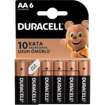 Duracell Basic İnce Aa Kalem Pil 6'lı
