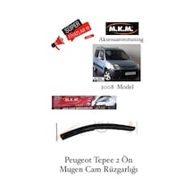 Peugeot Tepee 2 2008 Model Ön Mugen Cam Rüzgarlığı