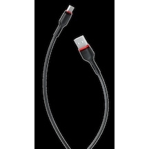 Premium Seyahat Yedek Aktarım Nb-p171 1000mm Usb-a To Type-c Şarj Data Kablosu 2.4a