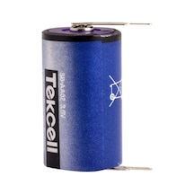 Tekcell 213Aa - 3.6 Volt Kısa Boy Puntalı Lityum Pil